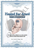 HEATED EAR AVARD III